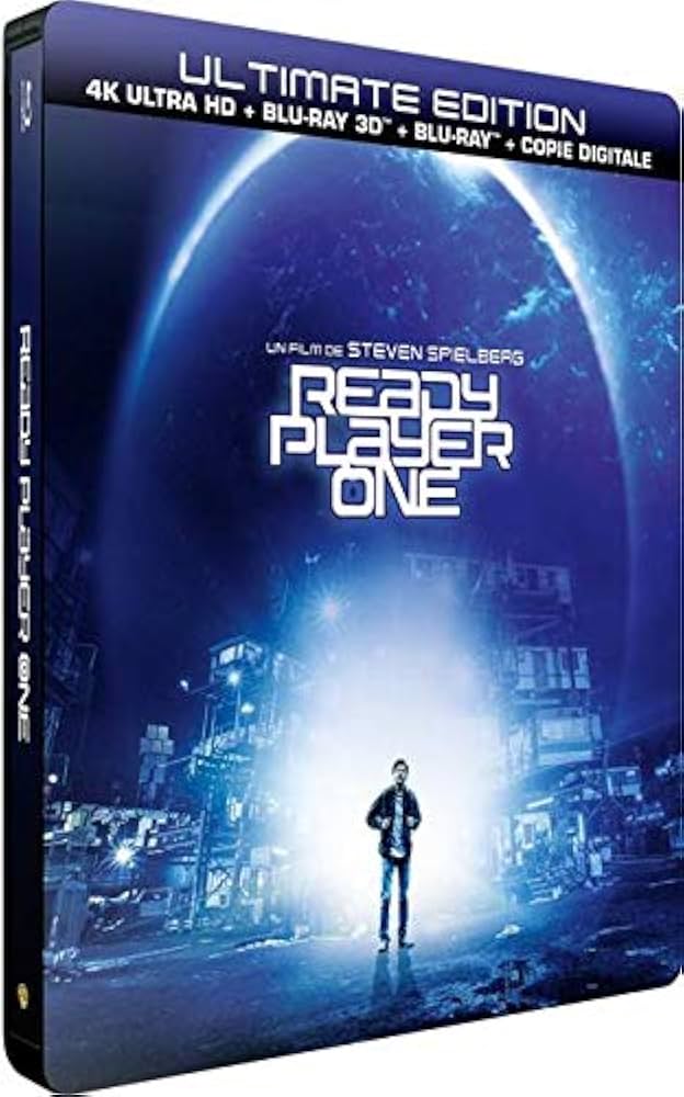 レディ・プレイヤー1 スチールブック  4K UHD 日本語音声・字幕 Amazon.co.jp | レディ・プレイヤー1 4K Ultra HD+ブルーレイ